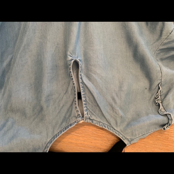 Soft Denim Zara Blouse - Picture 2 of 5